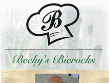 Tablet Screenshot of beckysbierocks.com